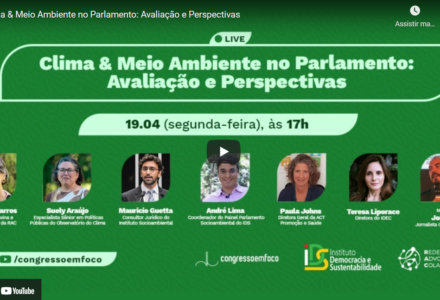 Painel Parlamento socioambiental